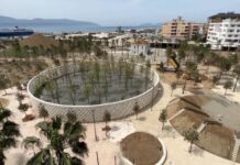 FOTOT/ Investimi drejt fundit, shihni si duket Parku i Shtëpisë së Pavarësisë në Vlorë