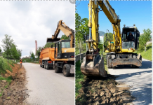 FOTOT/ Fillojnë punimet për rikonstruksionin e rrugës Ersekë – Leskovik