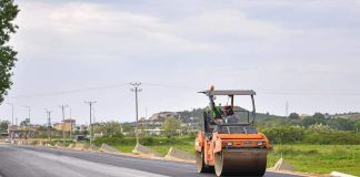 FOTOT/ Realizohen 34% e punimeve në rrugën Orikum-Dukat