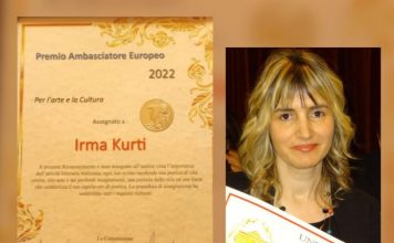 Poetja shqiptare në Itali nderohet me çmimin “Ambasadore Evropiane 2022”