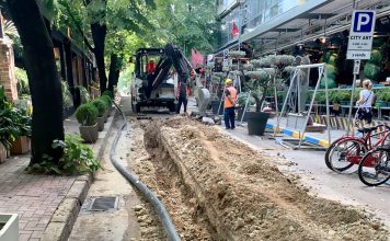 Tiranë – Linjë e re ujësjellësi në rrugën “Mustafa Matohiti”