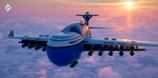 Shpikja e guximshme/ Prezantohet “hoteli” fluturues, avioni që do të mbajë 5000 vetë në ajër