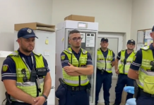 Veprimi inkurajues i punonjësve të policisë rrugore Tiranë