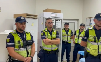 Veprimi inkurajues i punonjësve të policisë rrugore Tiranë