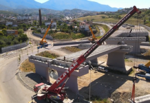 Unaza Lindore e Tiranës, nis montimi i 32 trarëve te mbikalimi në Shkozë