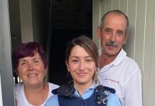 Nita Rakovica, shqiptarja e parë pjesë e uniformave blu në Zelandën e Re