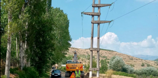 FOTOT/ Nis puna për rehabilitimin e rrugës Maliq-Lozhan i Ri-Strelcë