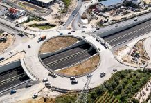 FOTOT/ Hapet për qarkullim një nga portat hyrëse dhe dalëse më të rëndësishme të Tiranës