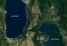 NASA publikon foto të liqenit të Prespës dhe Ohrit: Ekzistojnë prej 1 milion vitesh