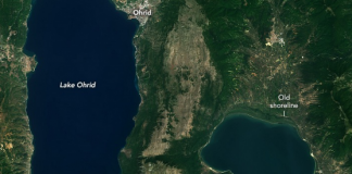 NASA publikon foto të liqenit të Prespës dhe Ohrit: Ekzistojnë prej 1 milion vitesh