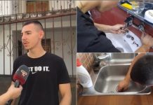 Frymëzuese/ Një i ri që e do punën – Njihuni me Ervinin, 18-vjeçari që punon si hidraulik dhe ndjek universitetin