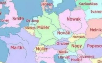 HARTA/ Mbiemrat më të përdorur në botë, kush kryeson në Shqipëri dhe Kosovë?