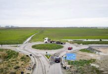 FOTOT/ Rruga Porto Romano-Durrës drejt përfundimit