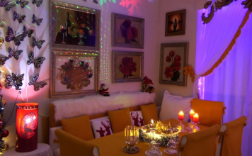 VIDEO/ Magjia e Krishtlindjeve! Infermierja nga Elbasani zbukuron shtëpinë si në përralla