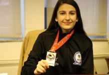 Rinesa, shqiptarja fiton medalje të artë në karate në Venecia të Italisë