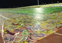 Punimi më i madh artistik botëror në Katar tregon historinë e kupës botërore