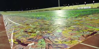 Punimi më i madh artistik botëror në Katar tregon historinë e kupës botërore