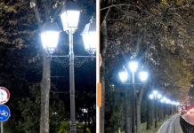 Ndriçim LED në Bulevardin “Bajram Curri” dhe “Zhan d’Ark” në Tiranë