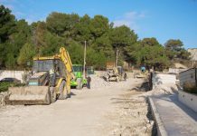 FOTOT/ Nis rehabilitimi i rrugës “Currila” në Durrës