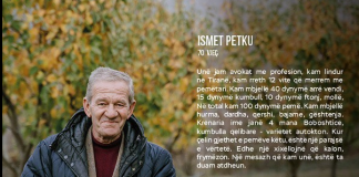 FOTO/ Njihuni me Ismetin, 70-vjeçarin që ka mbjellë 100 dynym tokë me pemë