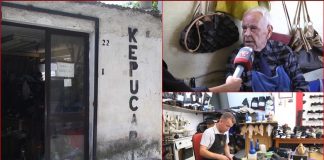 82-vjeçari nga Tirana që punon këpucar edhe pse ka 22 vite që ka dalë në pension: E dua punën