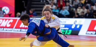 Çfarë suksesi/ Distria Krasniqi më e mira në botë, fiton medalje të artë në Grand Slam Paris 2023