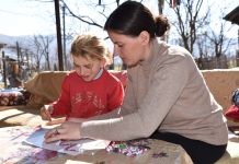 Sofiela, vajza që merr çdo javë terapi zhvillimi në shtëpi nga Mimoza