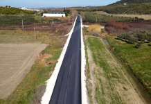 FOTOT/ Realizohen 65% e punimeve në rrugën e vjetër Fier-Vlorë