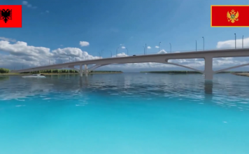 Velipojë-Ulqin do jetë vetëm 1 kilometer/ “Ura mbi Bunë”, publikohen pamjet e projektit që lidh dy shtetet