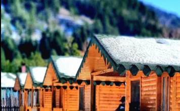 Pamje të fermës Sheleguri, në Leskovik