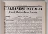 “L’albanese d’ Italia”, gazeta historike e arbëreshëve