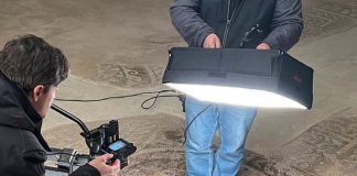 Mozaiku i Tiranës fotografohet në detaje me teknologjinë gigapiksel