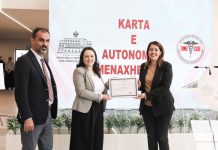 Spitali “Memorial” i Fierit, i pari me Kartën e Autonomisë Menaxheriale