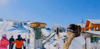 Vizitorë të shumtë në pistat e skive në Dardhë