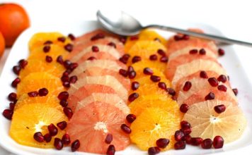 Sallatë agrumesh me shegë dhe nenexhik – Perfekte për rritjen e imunitetit