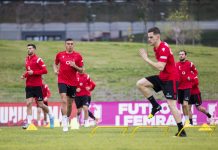 Kualifikueset e Euro 2024, Kombëtarja me grup të plotë në stërvitje