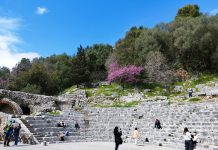 Butrinti me vizitorë në çdo stinë