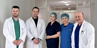 Ndërhyrje kirurgjikale me laparoskopi në spitalin e Dibrës