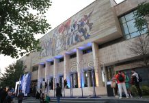 Copëz pas copëze përfundoi restaurimi i mozaikut “Shqipëria”