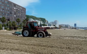 Masa për sezonin veror në Durrës