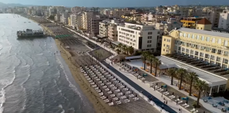 Shëtitorja e re e plazhit të Durrësit, gati për banorët dhe turistët