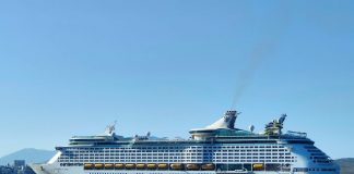 Kroçera “Explorer of the Seas” me 2600 turistë për herë të parë në Sarandë