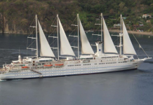 Kroçera “CLUB MED II” me 283 turistë nga Belgjika e Franca në Portin e Vlorës