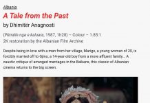 Filmi “Përrallë nga e kaluara”, në “Festival Lumiere” në Francë