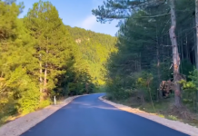 Rruga Ersekë-Leskovik drejt përfundimit, ofron një nga peizazhet më të bukura të natyrës