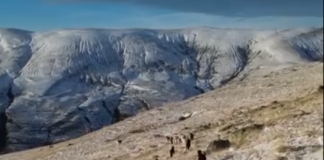 Zbardhet nga dëbora “Shtegu i Ngjyrave” në Kukës