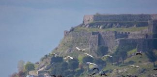 Pamje magjepsëse të fluturimit mbi Kalanë e Rozafës