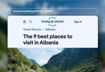 “Lonely Planet” propozon 9 destinacione mes perlave pafund të turizmit shqiptar