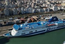 Përurohet “AF MIA”, trageti i ri në linjën Durrës – Ankona