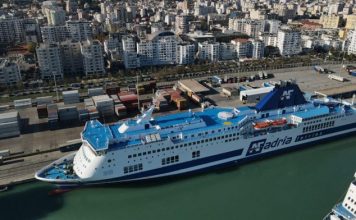 Përurohet “AF MIA”, trageti i ri në linjën Durrës – Ankona